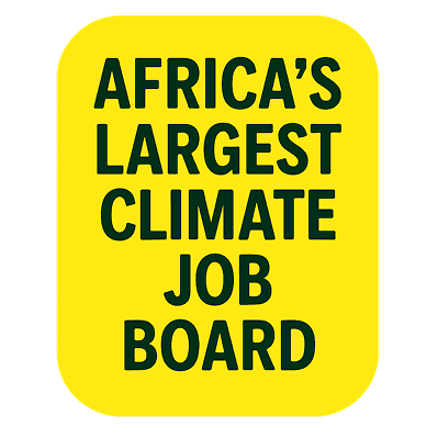 Africa's Largest Climate Job Board